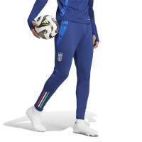 adidas Italie Pantalon d'Entraînement 2024-2026 Bleu Foncé Bleu Doré