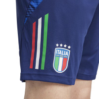 adidas Italie Ensemble Training 2024-2026 Blanc Bleu Foncé Doré