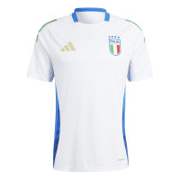 adidas Italie Maillot d'Entraînement 2024-2026 Blanc Bleu Doré