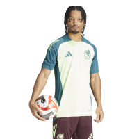 adidas Mexique Ensemble Training 2024-2026 Vert Clair Bordeaux Vert Foncé