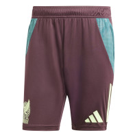 adidas Mexique Ensemble Training 2024-2026 Vert Clair Bordeaux Vert Foncé