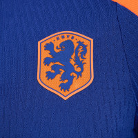 Nike Pays-Bas Strike Elite Haut d'Entraînement 1/4-Zip 2024-2026 Bleu Orange