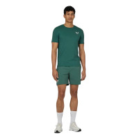 Castore Protek Performance Maillot d'Entraînement Vert Foncé Blanc