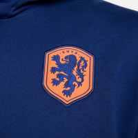 Sweat à capuche Nike Netherlands Sportswear Club 2024-2026 Bleu Orange