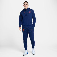 Sweat à capuche Nike Netherlands Sportswear Club 2024-2026 Bleu Orange