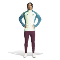 adidas Mexico Trainingspak 1/4-Zip 2024-2026 Felgroen Bordeauxrood Donkergroen