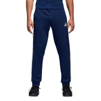 Pantalon d'entraînement adidas Core 18 Bleu Foncé Blanc