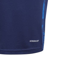 adidas Italie Maillot d'Entraînement 2024-2026 Enfants Bleu Foncé Bleu Doré