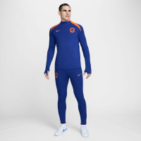 Pantalon d'entraînement Nike Netherlands Strike Elite 2024-2026 bleu orange