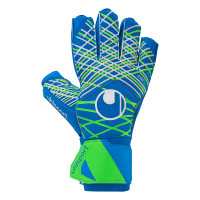 Uhlsport Aquasoft Gants de Gardien de But Bleu Vert Blanc