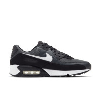 Baskets Nike Air Max 90 gris blanc noir