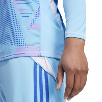 Maillot de gardien de but adidas Tiro 24 Competition à manches longues bleu