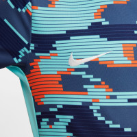 Kit de compétition d'avant-match Nike Netherlands, 2024-2026, bleu et blanc, pour enfants