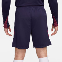 Nike Angleterre Strike Short d'Entraînement 2024-2026 Bleu Foncé Bordeaux