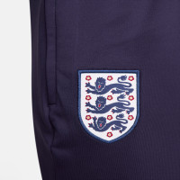Nike Angleterre Strike Survêtement 1/4-Zip 2024-2026 Bleu Foncé Rouge Blanc