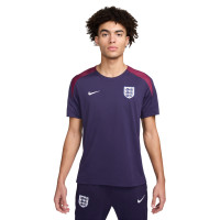Set d'entraînement Nike England Strike 2024-2026 bleu foncé bordeaux blanc