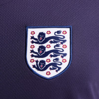 Nike Angleterre Strike Maillot d'Entraînement 2024-2026 Bleu Foncé Bordeaux Blanc