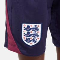 Kit d'entraînement Nike England Strike 2024-2026 pour enfant, bleu foncé, bordeaux, blanc
