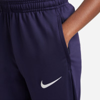 Nike Angleterre Strike Pantalon d'Entraînement 2024-2026 Enfants Bleu Foncé Mauve Blanc