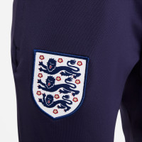 Nike Angleterre Strike Pantalon d'Entraînement 2024-2026 Enfants Bleu Foncé Mauve Blanc