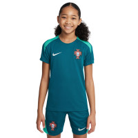 Kit d'entraînement Nike Portugal Strike 2024-2026 pour enfants, vert clair