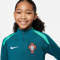 Nike Portugal Strike Survêtement 1/4-Zip 2024-2026 Enfants Vert Vert Clair