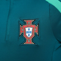 Nike Portugal Strike Haut d'Entraînement 1/4-Zip 2024-2026 Enfants Vert Vert Clair