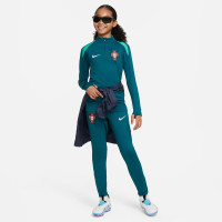 Nike Portugal Strike Survêtement 1/4-Zip 2024-2026 Enfants Vert Vert Clair