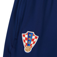 Nike Croatie Strike Pantalon d'Entraînement 2024-2026 Bleu Foncé Rouge Vif