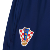 Nike Croatie Strike Survêtement 1/4-Zip 2024-2026 Bleu Foncé Rouge Vif