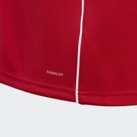 Adidas Core 18 Haut d'Entraînement Half Zip Kids Power Rouge Blanc