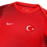 Nike Turquie Academy Pro Maillot d'Entraînement 2024-2026 Rouge Blanc