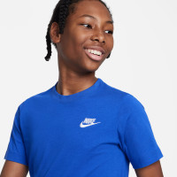 T-shirt Nike Sportswear pour enfant bleu blanc