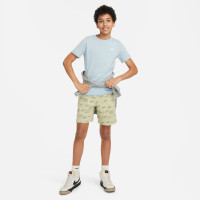 T-shirt Nike Sportswear pour enfant bleu gris blanc