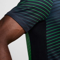 Nike Nigeria Pre-Match Maillot d'Entraînement 2024-2026 Vert Bleu Noir Blanc