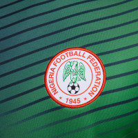 Nike Nigeria Pre-Match Maillot d'Entraînement 2024-2026 Vert Bleu Noir Blanc