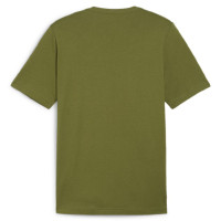 PUMA Essentials Small Logo T-Shirt Vert Olive Noir