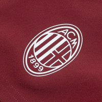 PUMA AC Milan Woven Short 2023-2024 Bordeaux Rouge Gris Foncé