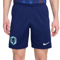 Kit de compétition d'avant-match Nike Netherlands, 2024-2026, bleu et blanc