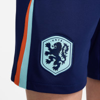 Kit d'entraînement d'avant-match Nike Netherlands 2024-2026 pour femmes, bleu et blanc