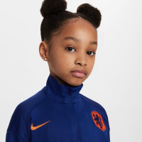 Nike Nederland Strike Trainingspak Full-Zip 2024-2026 Kleuters Blauw Oranje