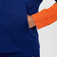 Nike Nederland Strike Trainingspak Full-Zip 2024-2026 Kleuters Blauw Oranje