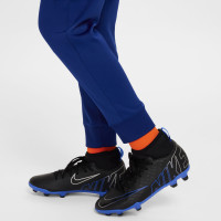 Survêtement Nike Netherlands Strike à fermeture éclair intégrale 2024-2026 pour tout-petits, bleu et orange