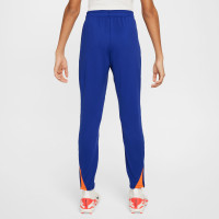Pantalon d'entraînement Nike Netherlands Strike 2024-2026 pour enfants, bleu et orange