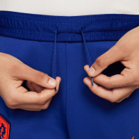 Pantalon d'entraînement Nike Netherlands Strike 2024-2026 pour enfants, bleu et orange
