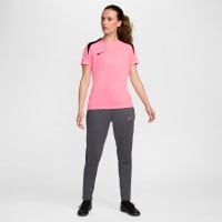 Chemise d'entraînement Nike Strike pour femme, rose et noir