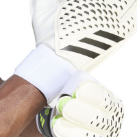 adidas Predator Training Gants de Gardien de But Blanc Noir Jaune Vif