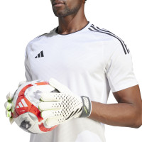 adidas Predator Training Gants de Gardien de But Blanc Noir Jaune Vif