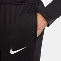 Pantalon d'entraînement Nike Strike noir gris foncé blanc