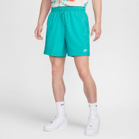 Short Nike Club Flow blanc turquoise